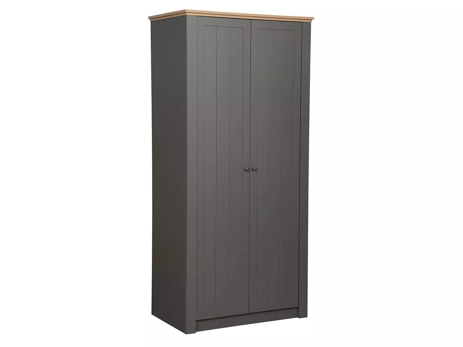 Шкаф для одежды Прованс (Олмеко) 37.03 серый