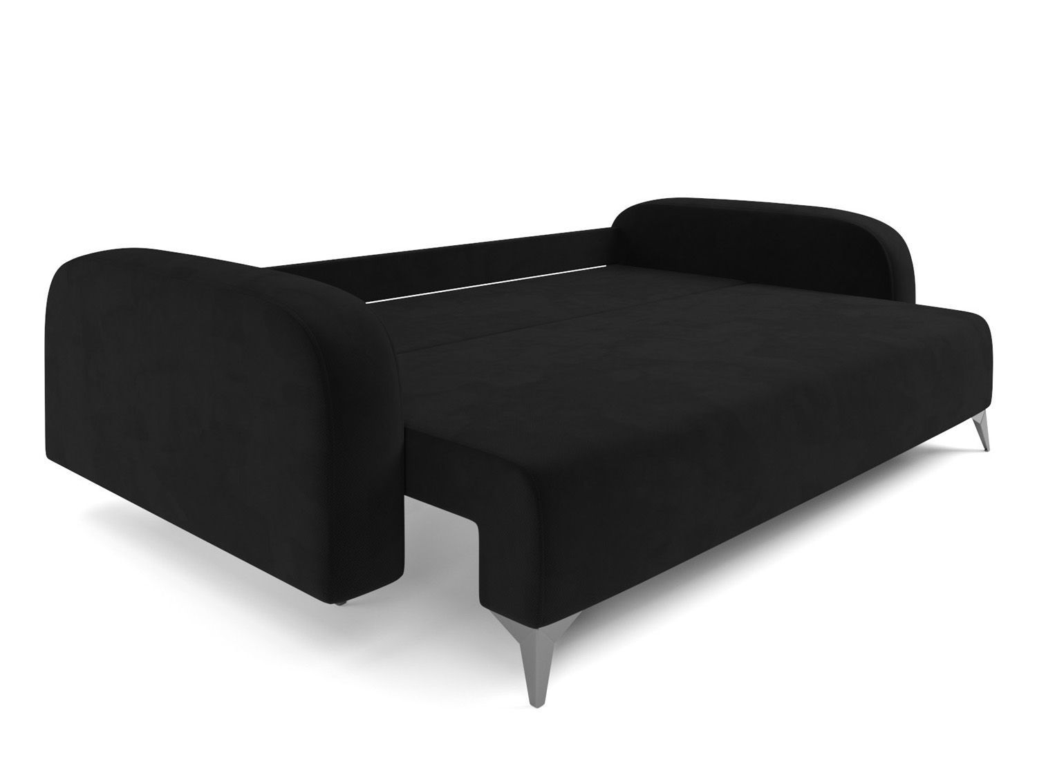 Диван Цюрих велюр чёрный НВ-178 17