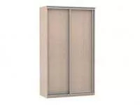 Шкаф купе Модерн 1190х450 2-х дверный 2-х секционный глухой ясень