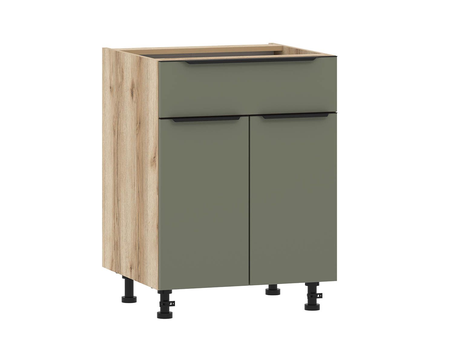 Норвуд 100.59.600 тумба кухонная Дуб Делано / Олива