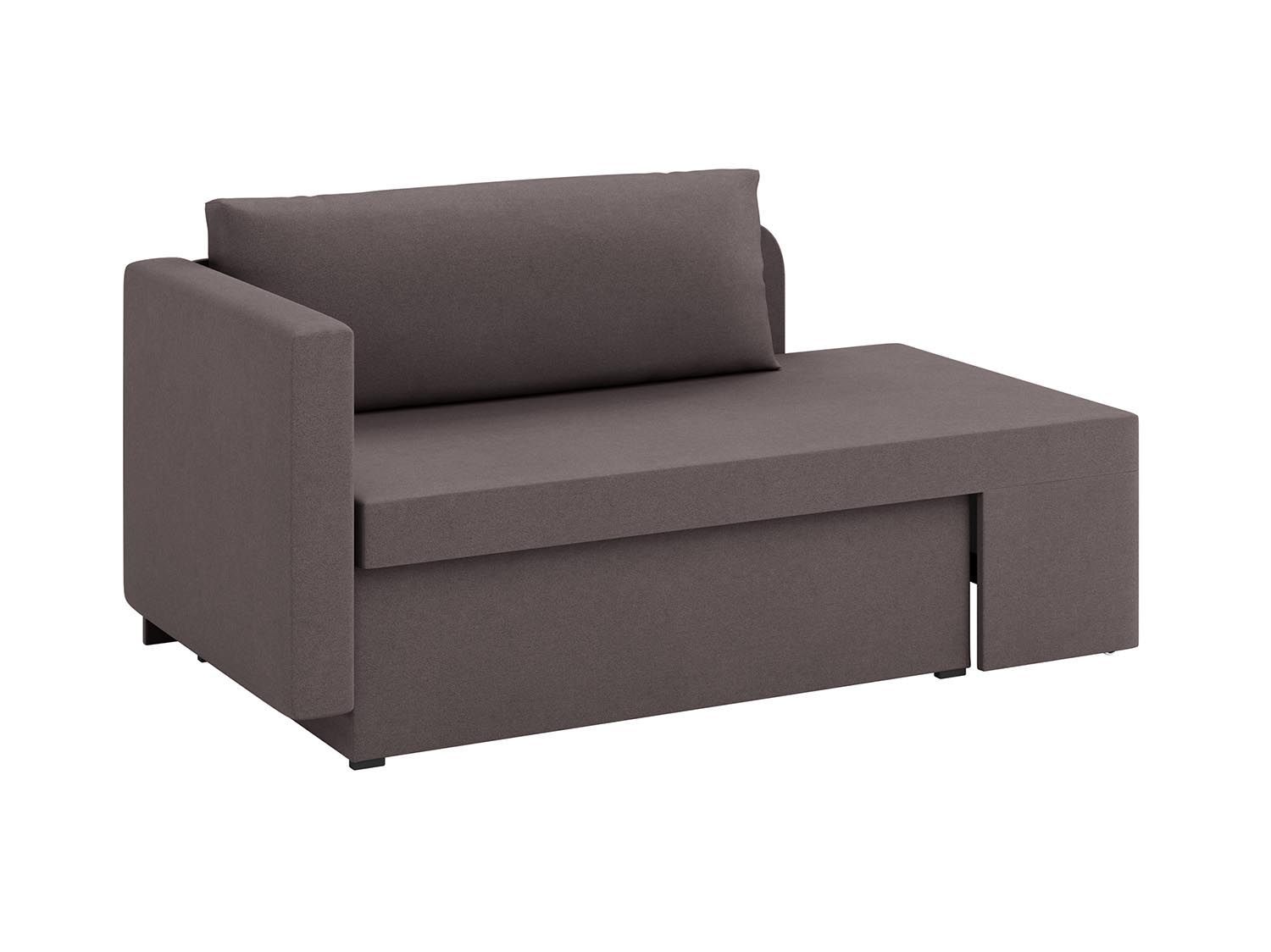 Мася-2 тахта / велюр Parma 14 коричневый