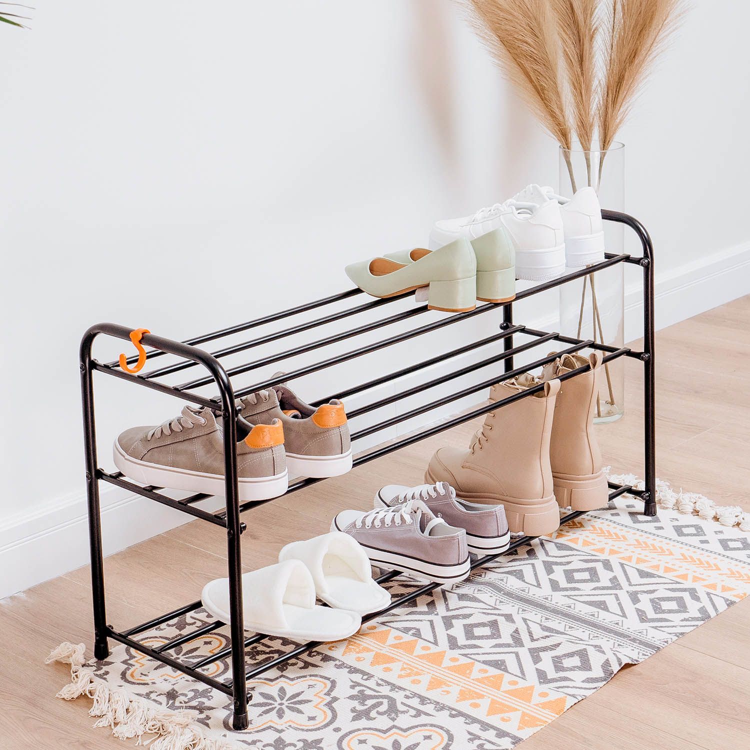 Подставка для обуви Альфа 33 Черный