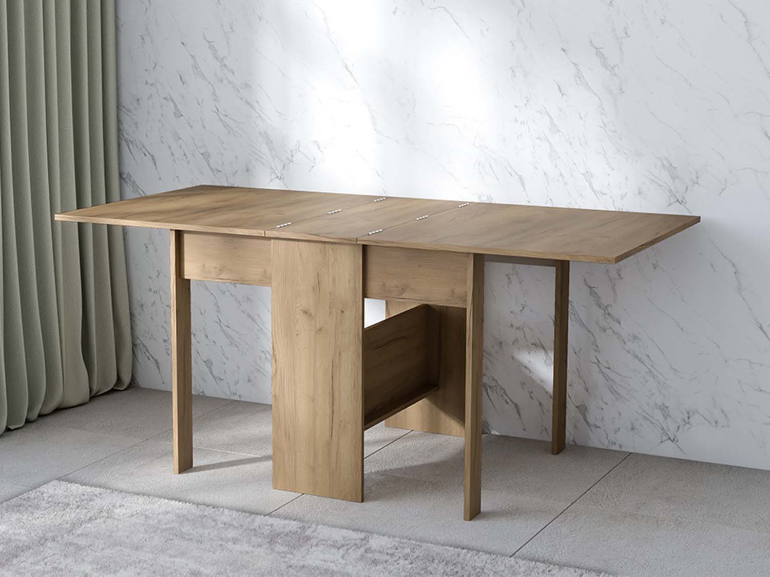 Стол-книжка - Дуб Крафт золотой