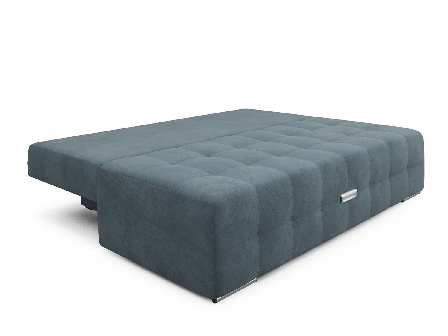 Диван Марсель №4 велюр серо-синий / НВ-178/26