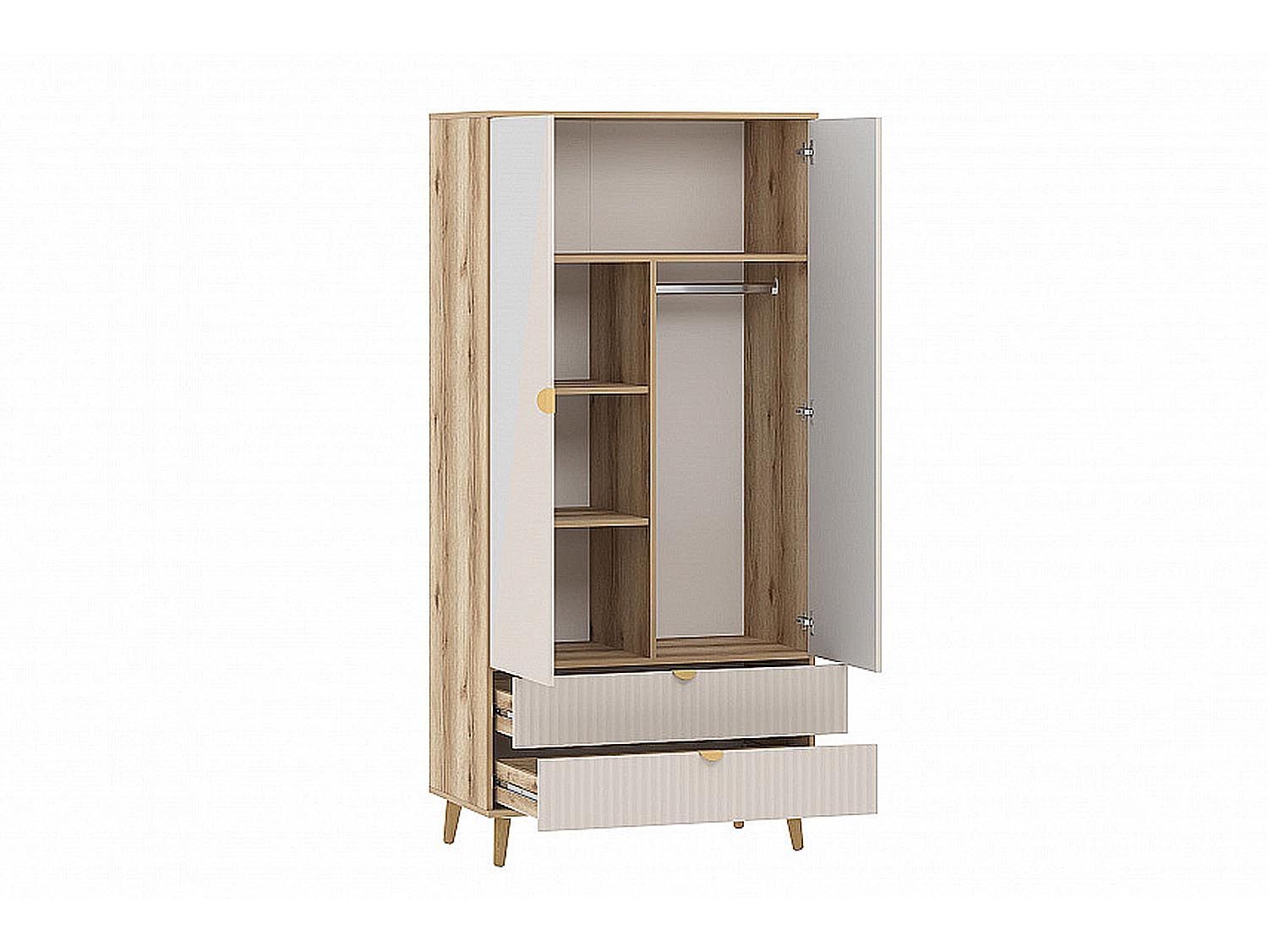 НМ 040.25 Шкаф Дакота Дуб делано / Сантьяго