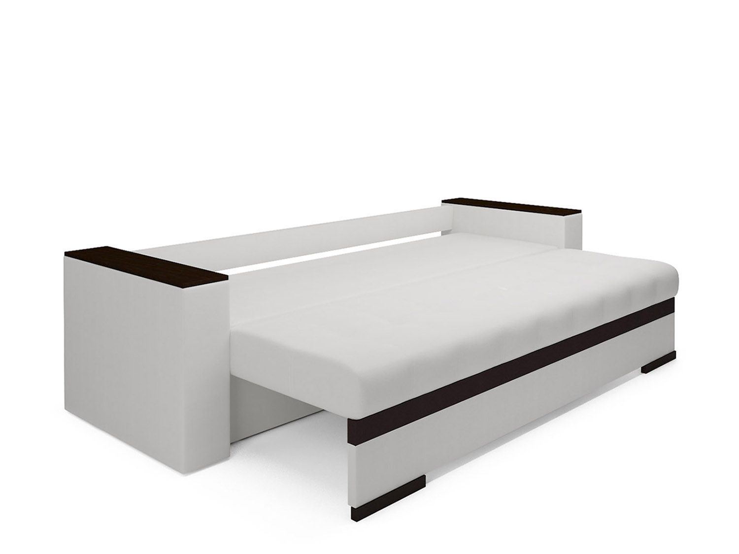 Диван Атланта экокожа белая