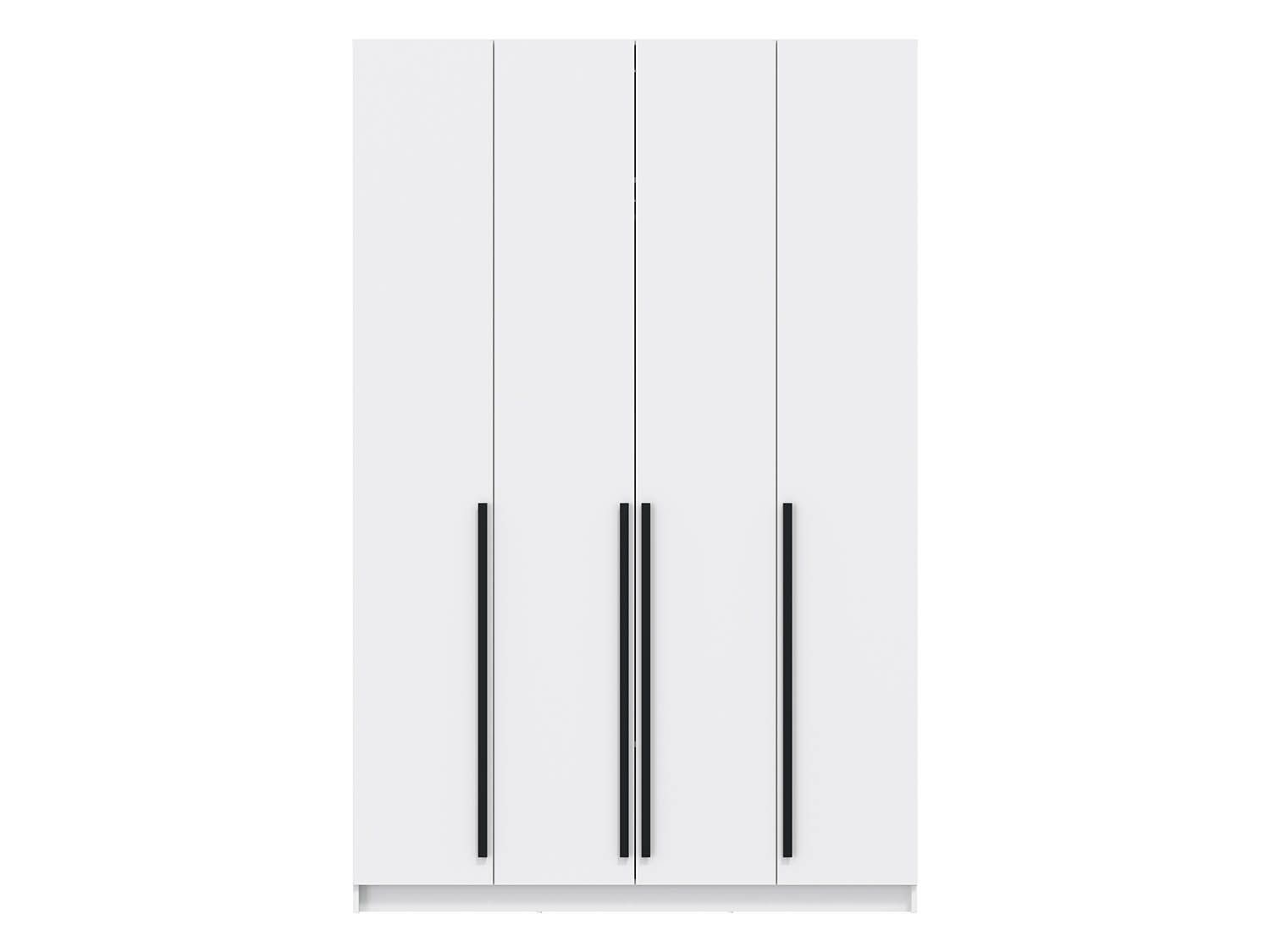 Брандо шкаф для одежды 67.09 ЛДСП Белый