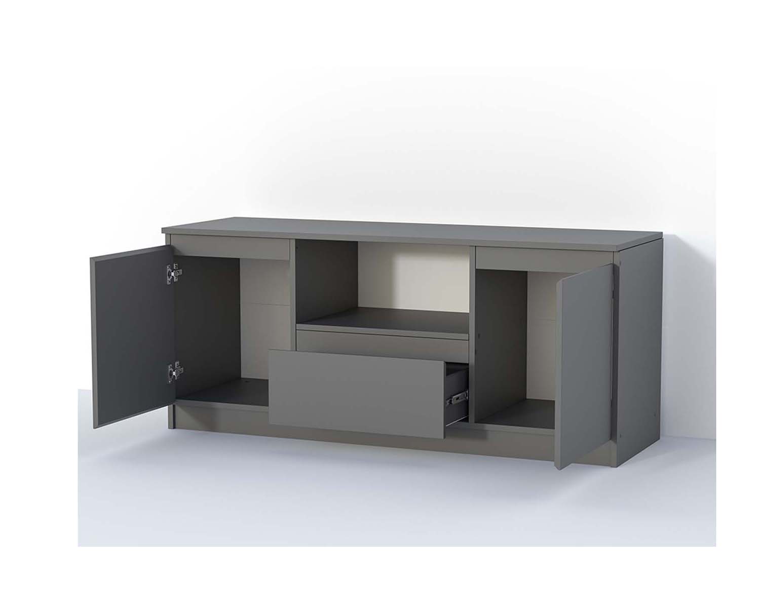 Кэт-1 тумба ТВ - Графит