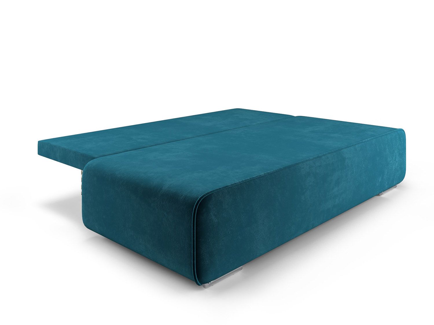 Диван Марк бархат сине-зеленый STAR VELVET 43 BLACK GREEN