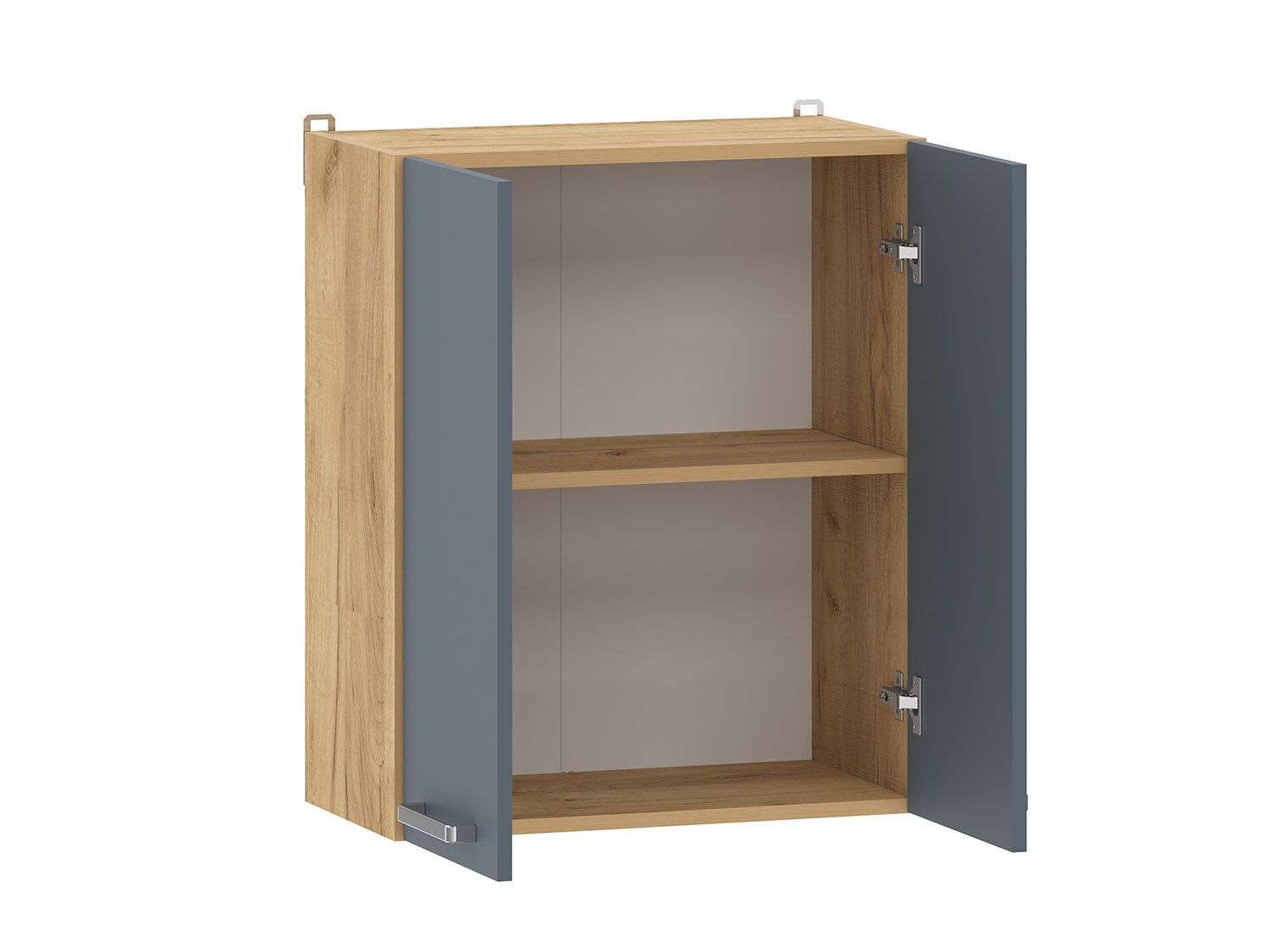 Борги 100.31 шкаф навесной (600) Дуб Крафт золотой / Маренго