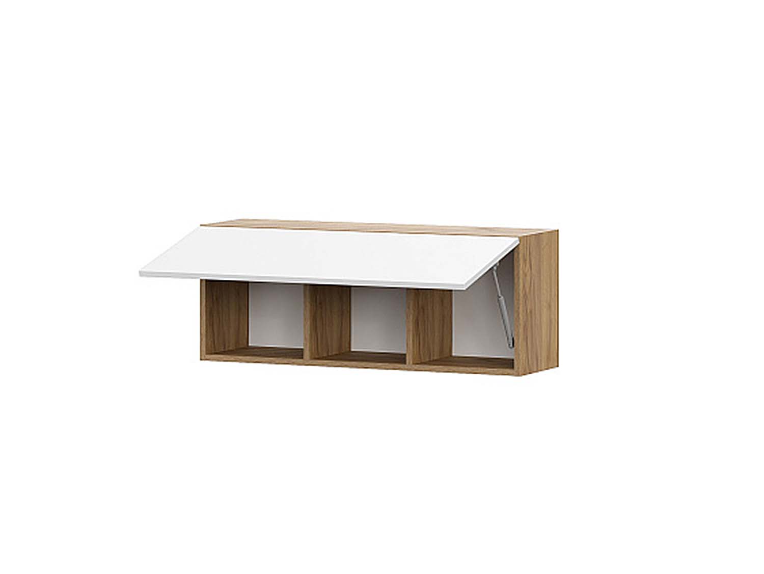 Гостиная Милан 1 - Дуб Крафт золотой/Белый