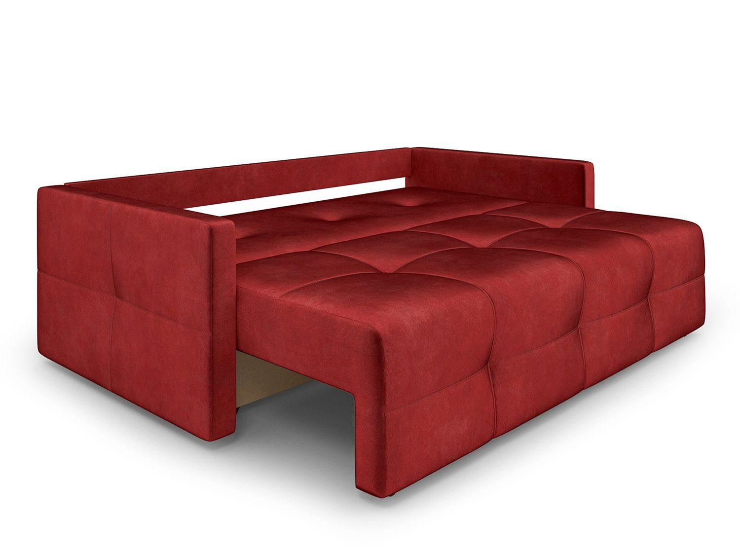 Диван Марсель №2 бархат красный  STAR VELVET 3 DARK RED