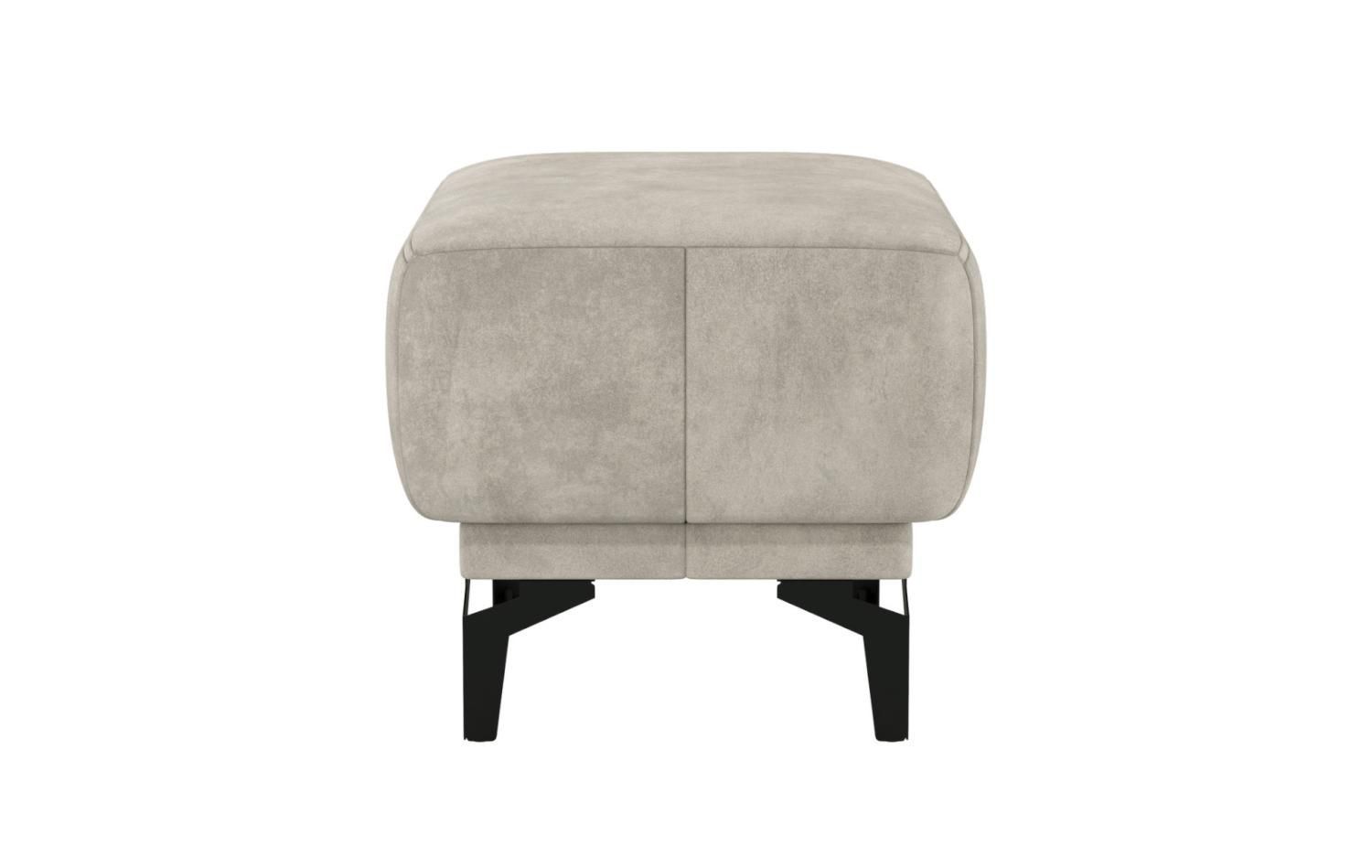 Одри пуф велюр бежевый