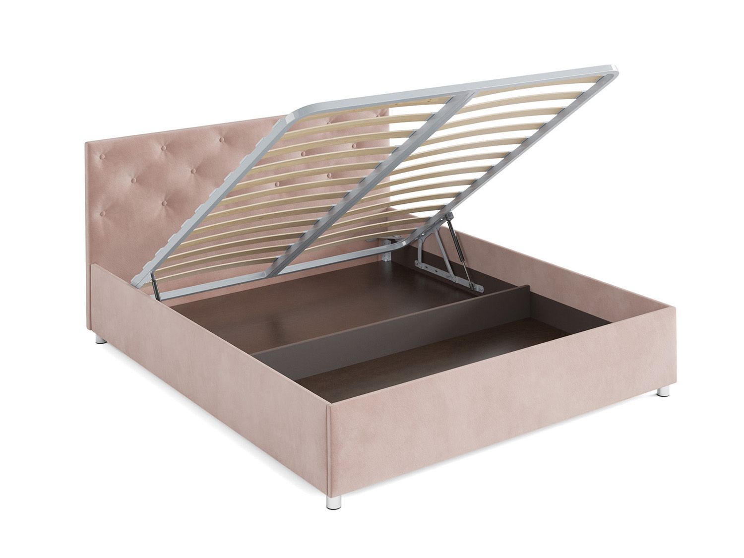 Кровать Классик кордрой бежевый 160