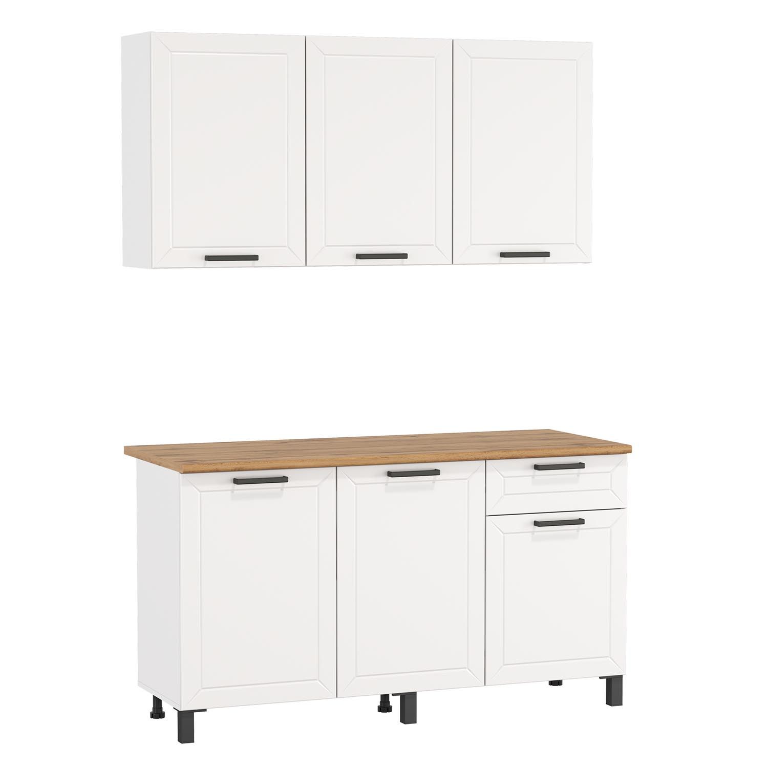 Кухня Мадрид 1500 белый