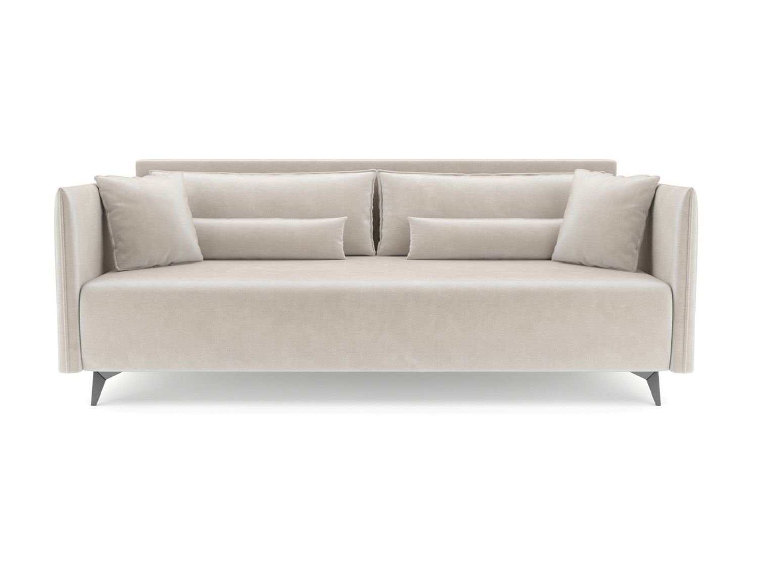 Диван Майами бархат бежевый STAR VELVET 6 LIGHT Beige