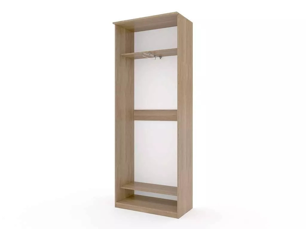 Шкаф купе Модерн 905х450 2-х дверный зеркальный с пескоструем №1 ясень