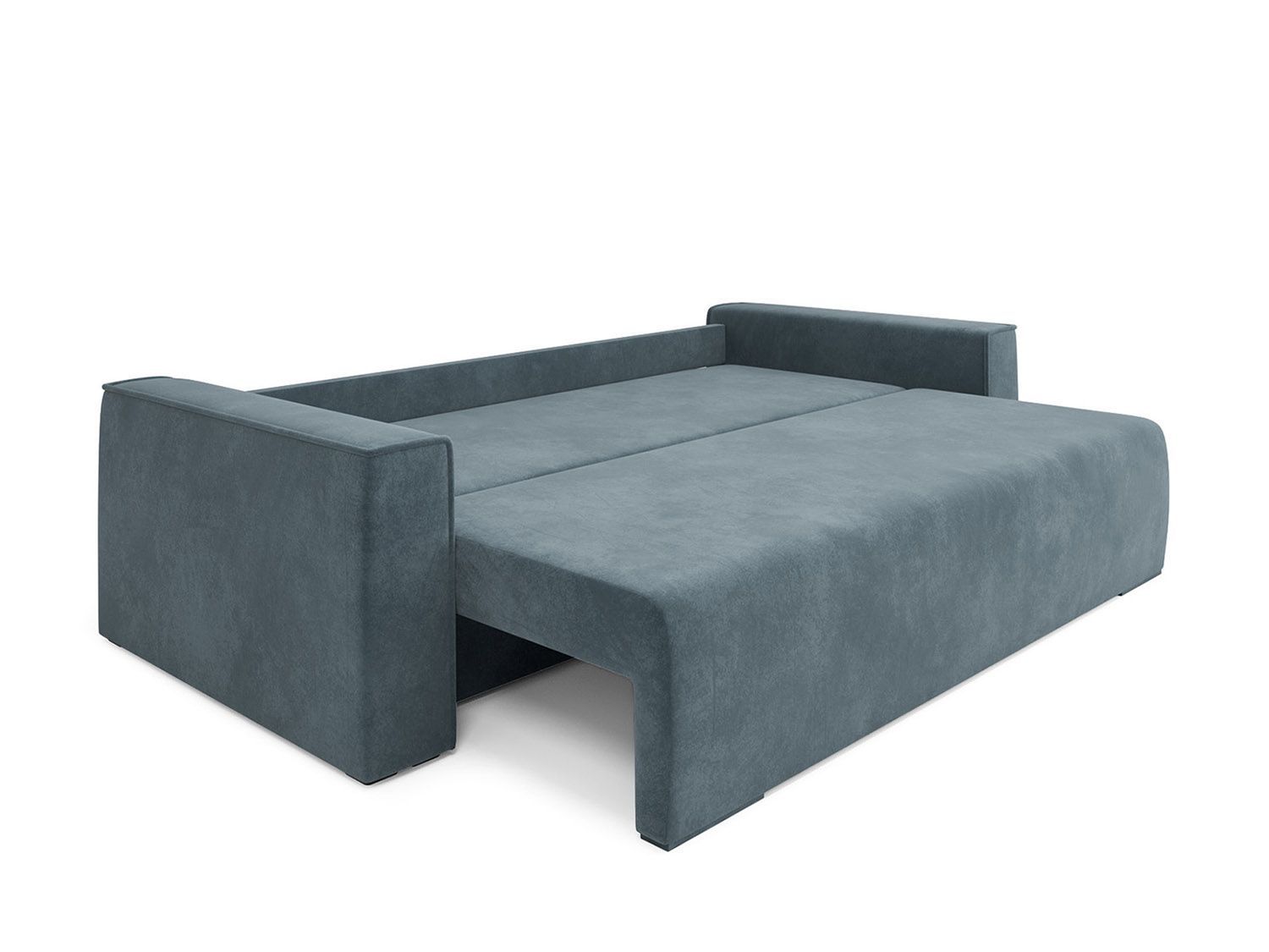 Диван Манхэттен велюр серо-синий / НВ-178/26