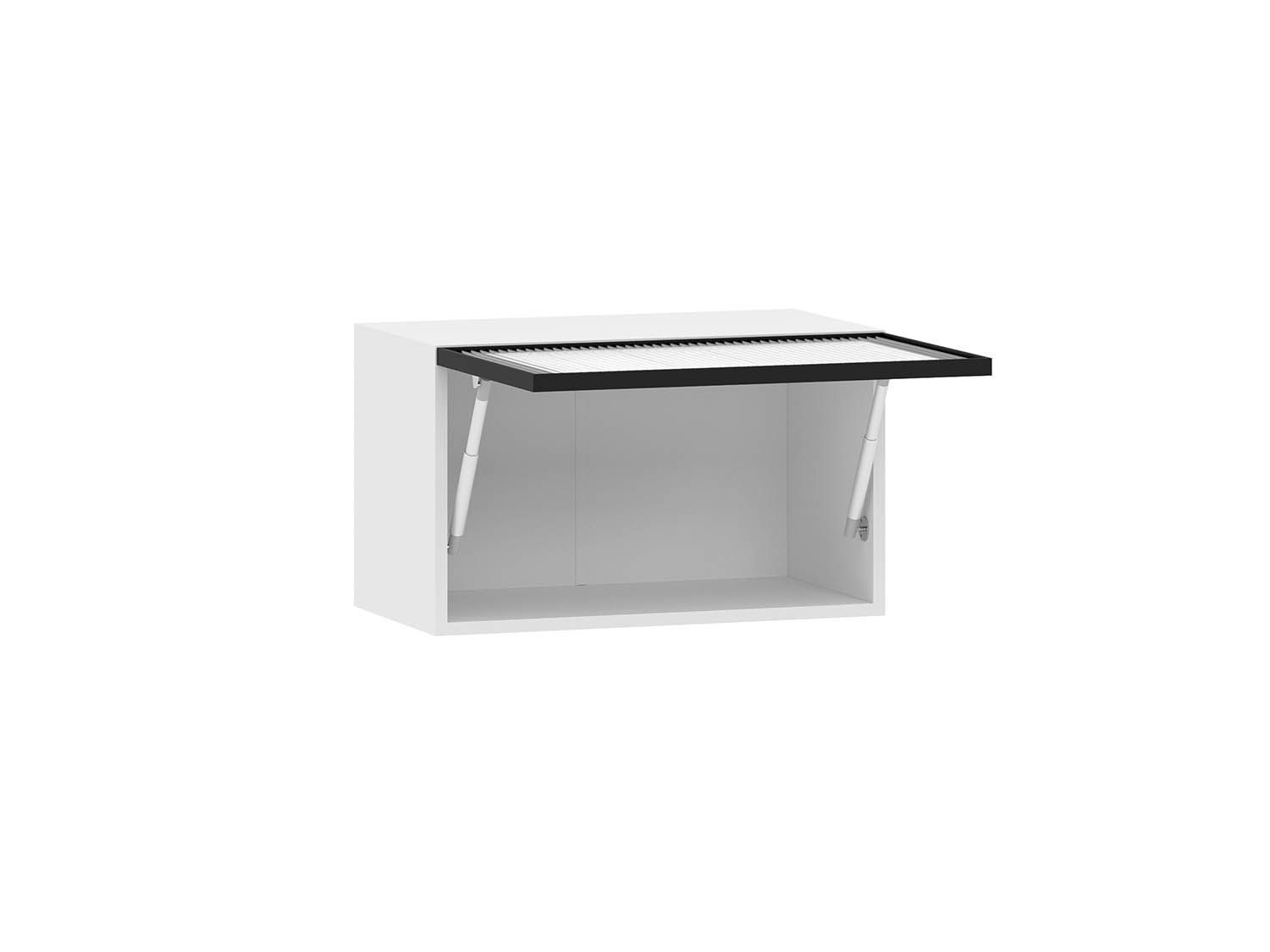 Moru 100.88.600 шкаф кухонный Белый / Черный