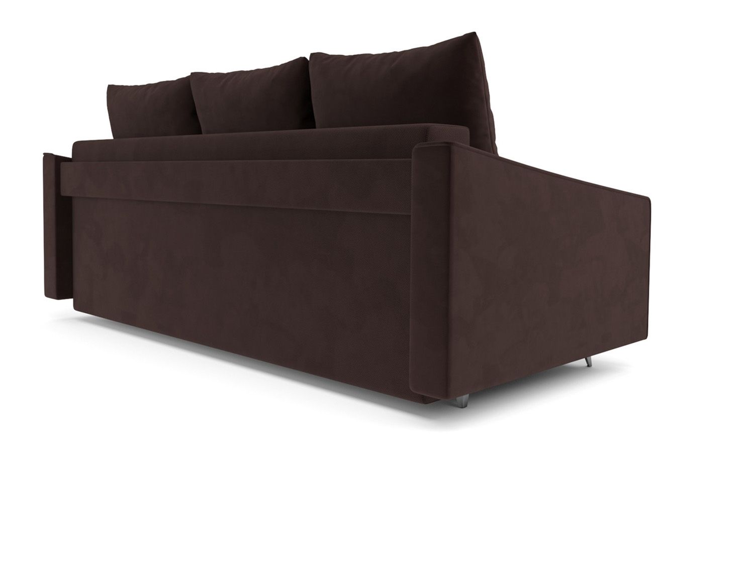 Диван Уэльс велюр шоколад HB-178 16