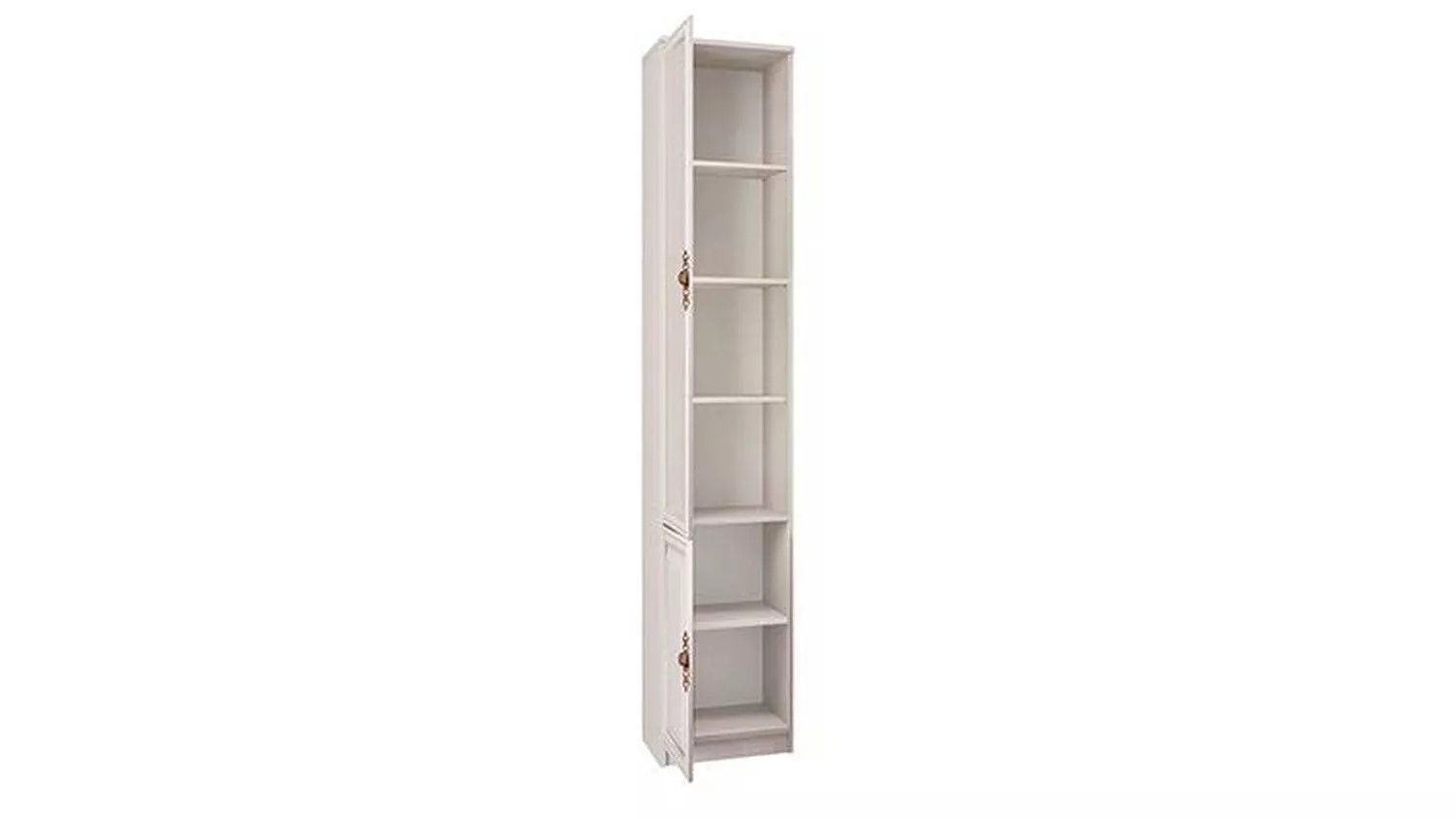 Габриэлла шкаф-пенал 06.85-02 вудлайн кремовый/сандал белый