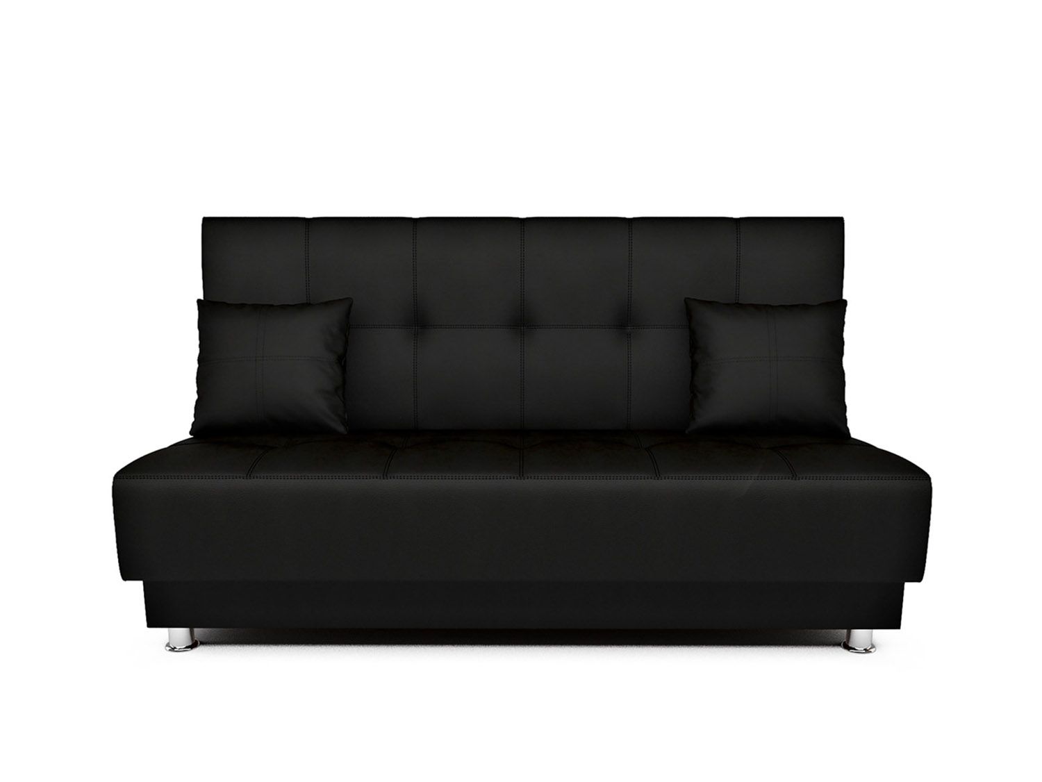 Диван Мария экокожа черная