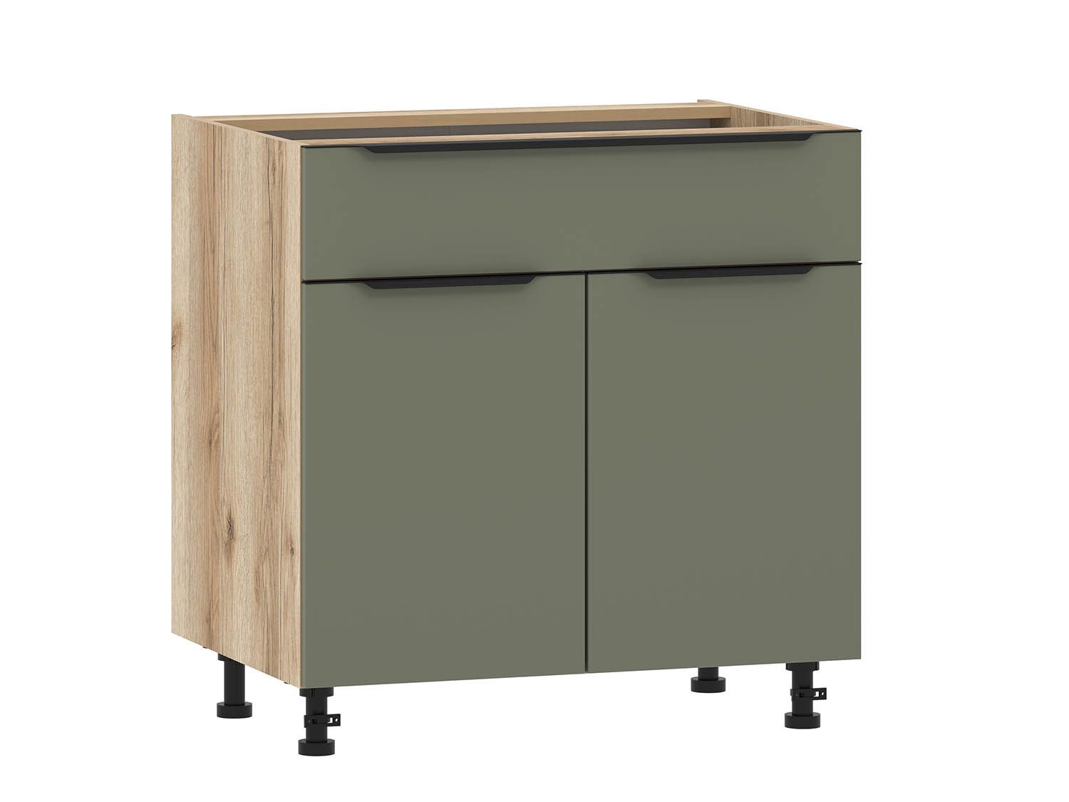 Норвуд 100.59.800 тумба кухонная Дуб Делано / Олива