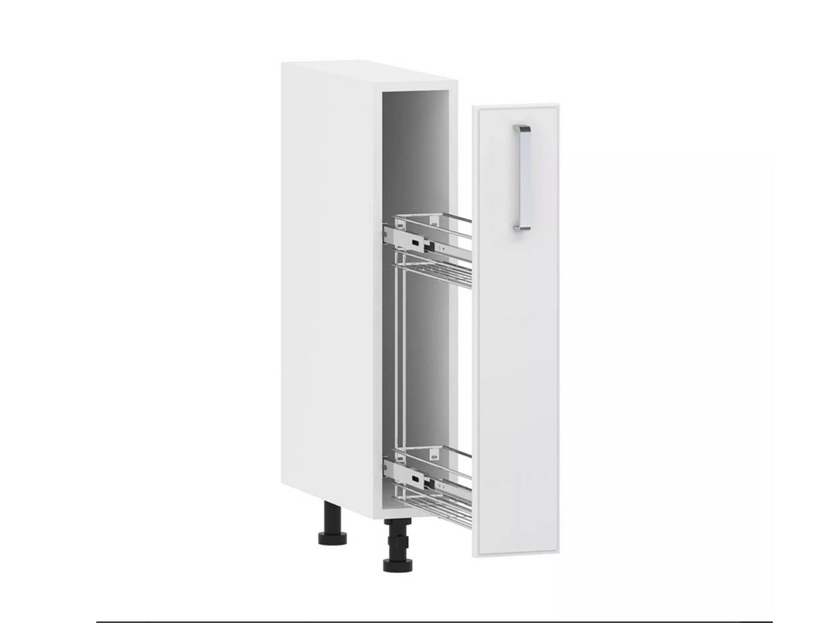 Вокс 100.13.150 тумба кухонная Белый / Меренга