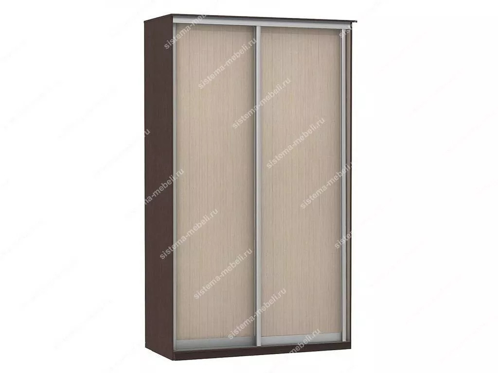 Шкаф купе Модерн 905х450 2-х дверный глухой венге/ясень