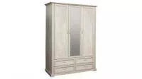 Шкаф для одежды Сохо 32.02 бетон белый/бетон патина