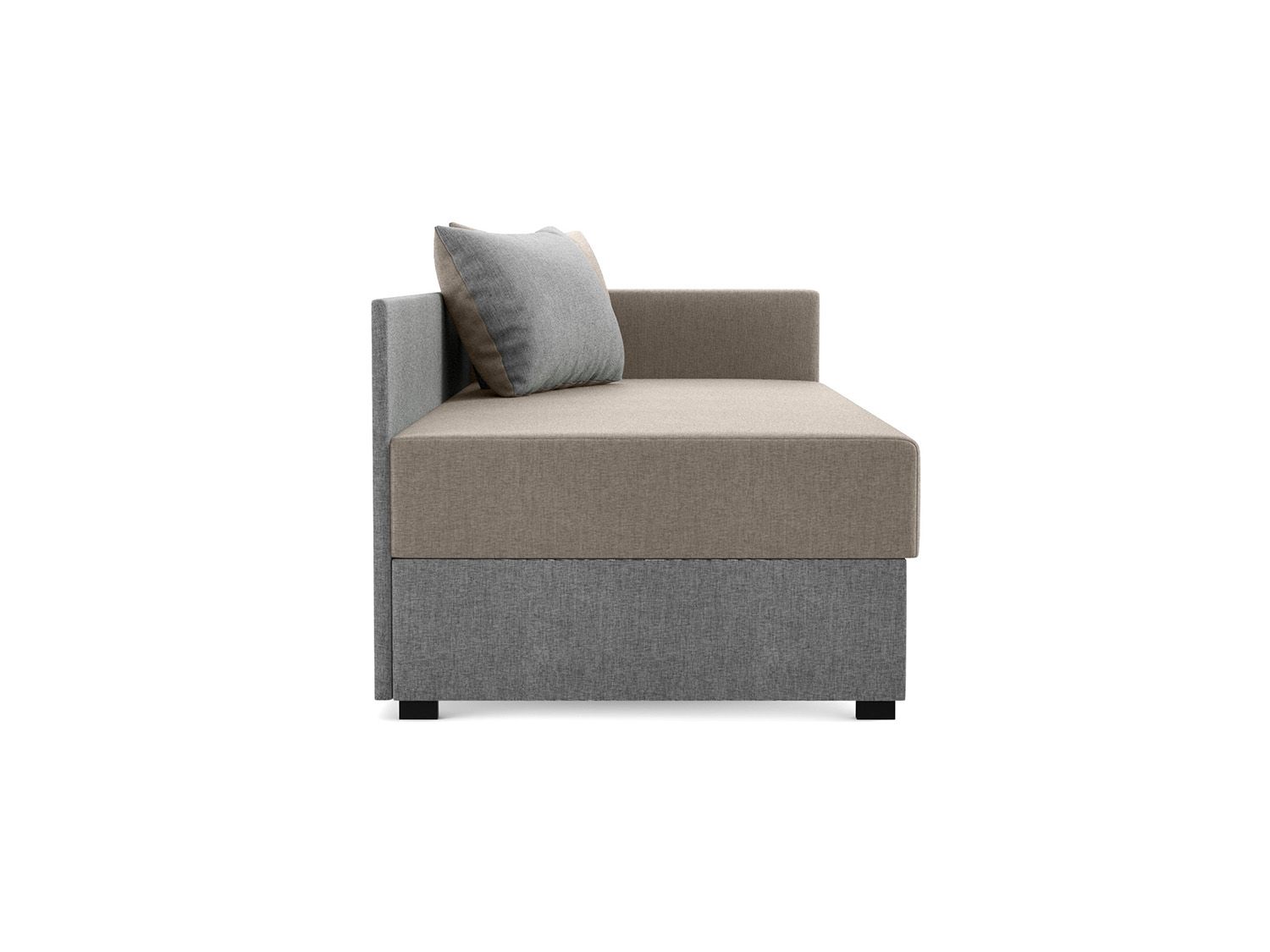 Диван-кровать Мальта М жаккард тесла дым/серый