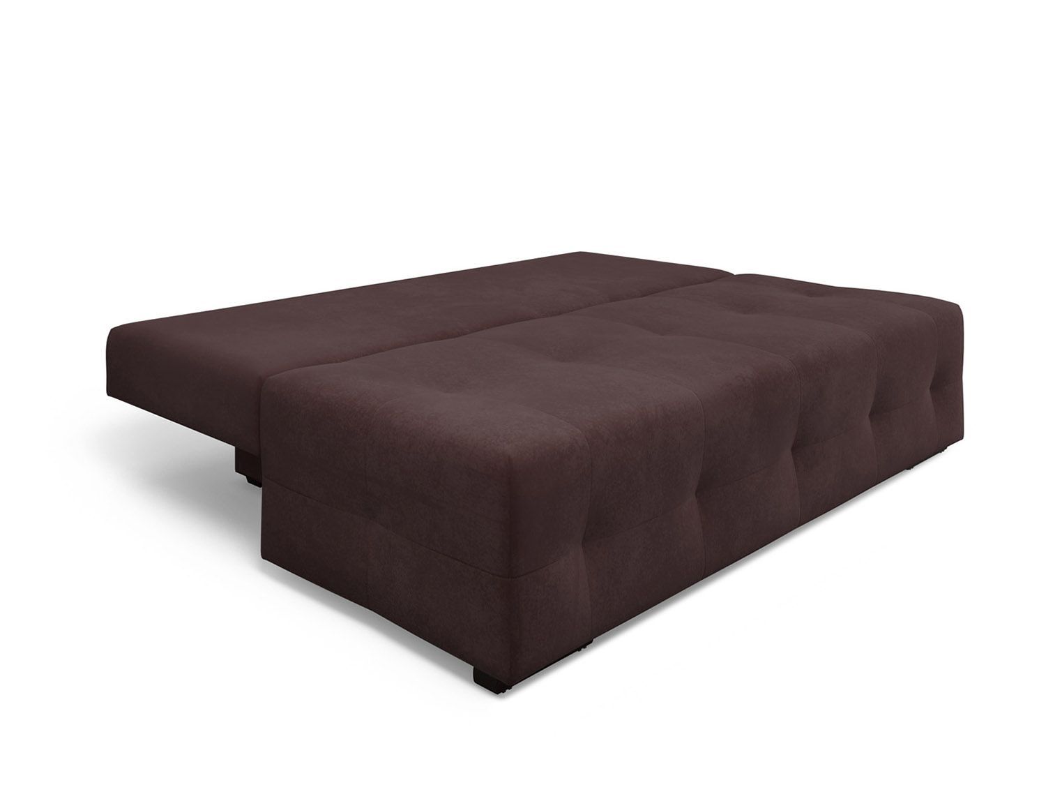 Диван Марсель №1 велюр шоколадный / HB-178/16