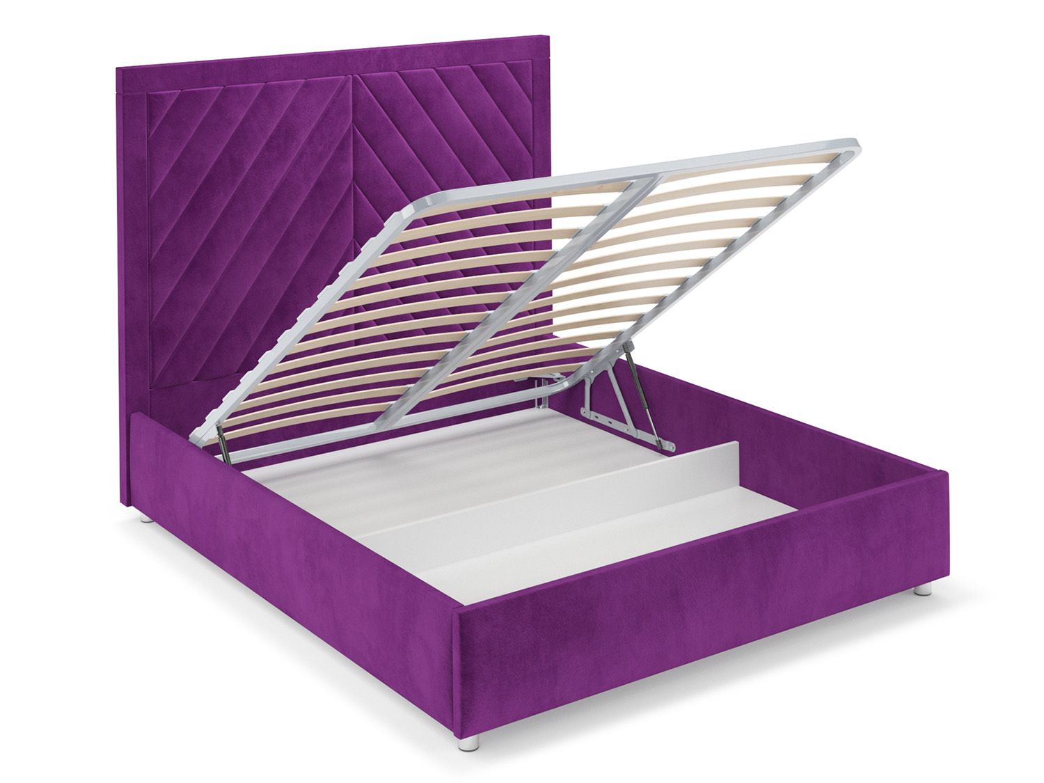 Кровать Мишель фиолет 160