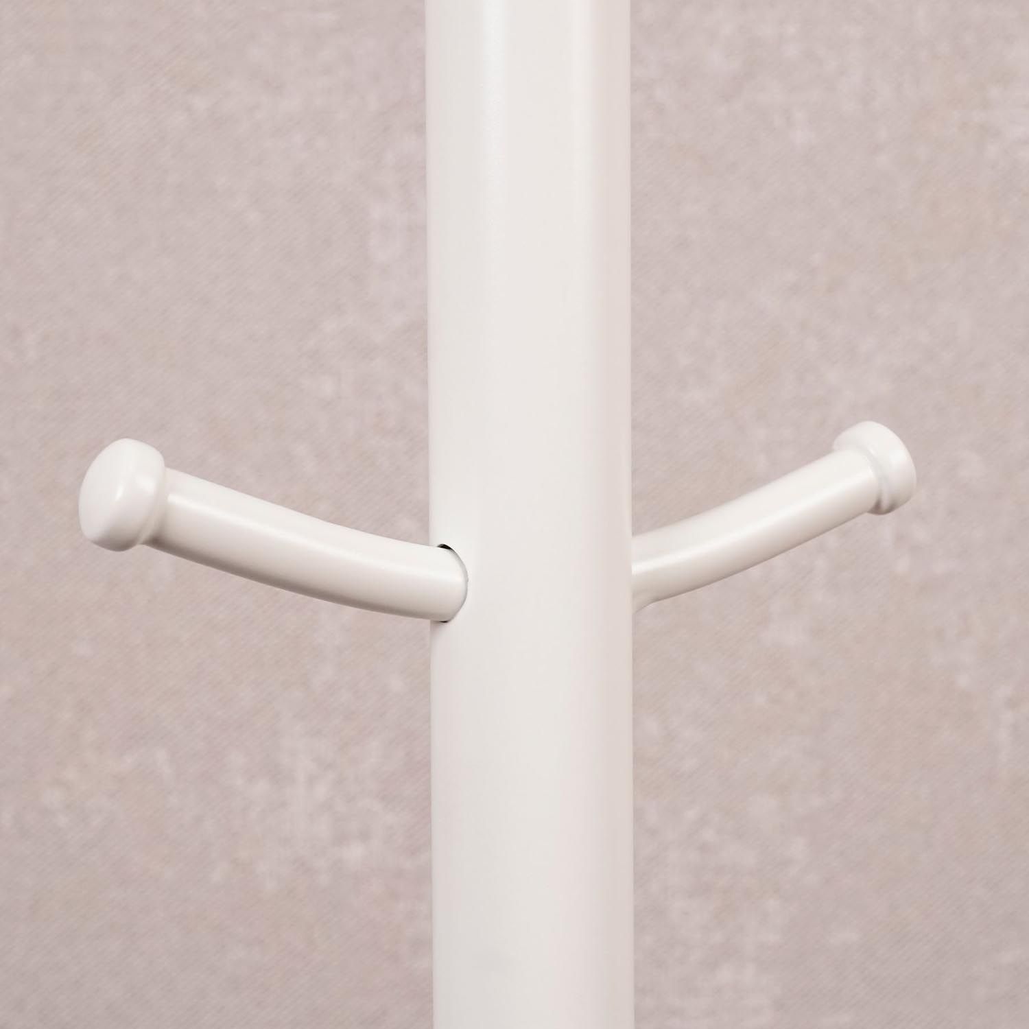 Вешалка напольная Корона разборная Белый