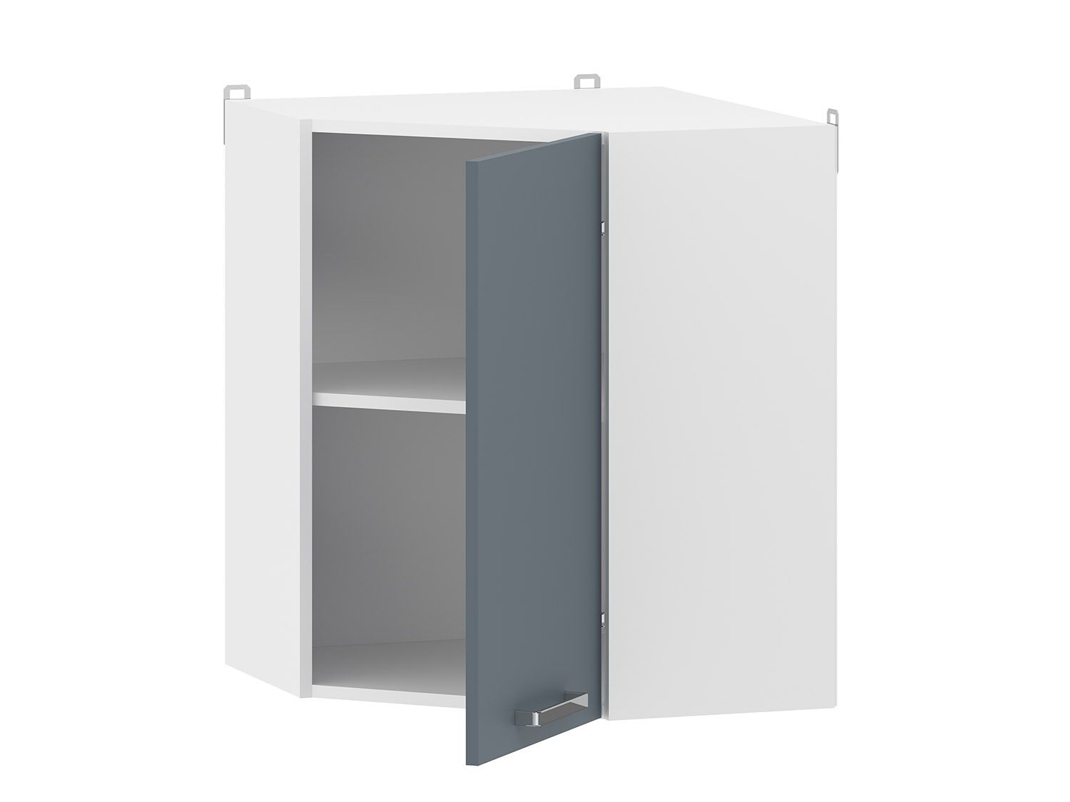 Кухня Борги комплект 3 Белый / Маренго