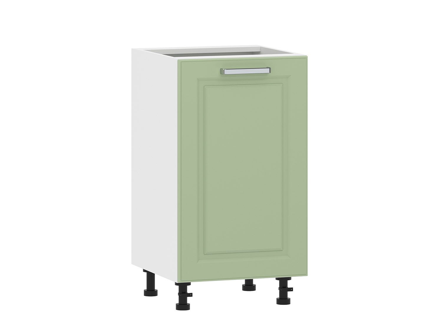 Вокс 100.01 450 тумба кухонная / Белый/Фисташка