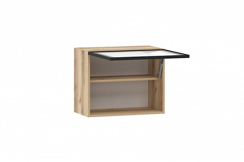 Moru шкаф навесной 100.89.600 / Дуб делано/Черный