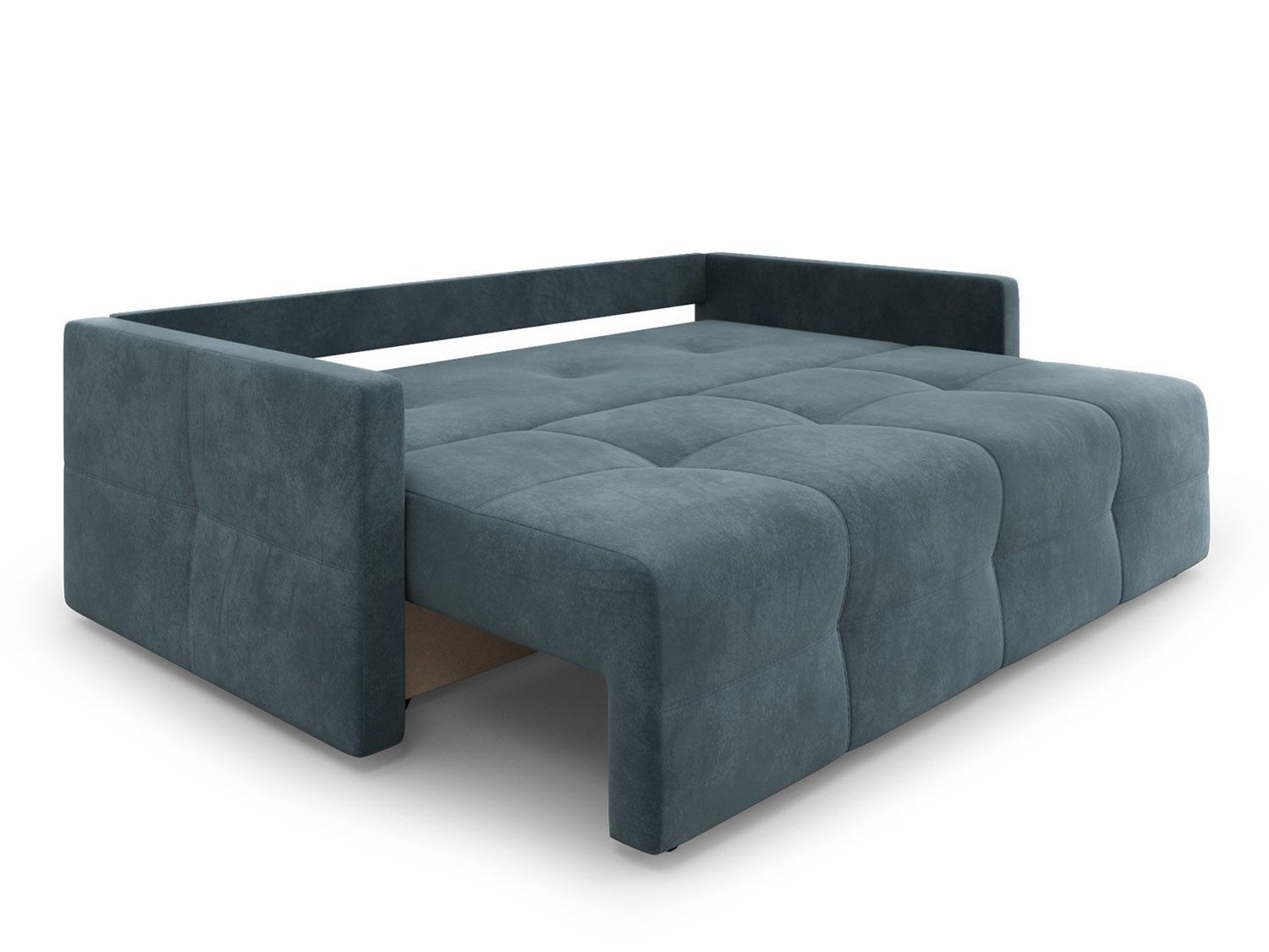 Диван Марсель №2 велюр серо-синий / НВ-178/26