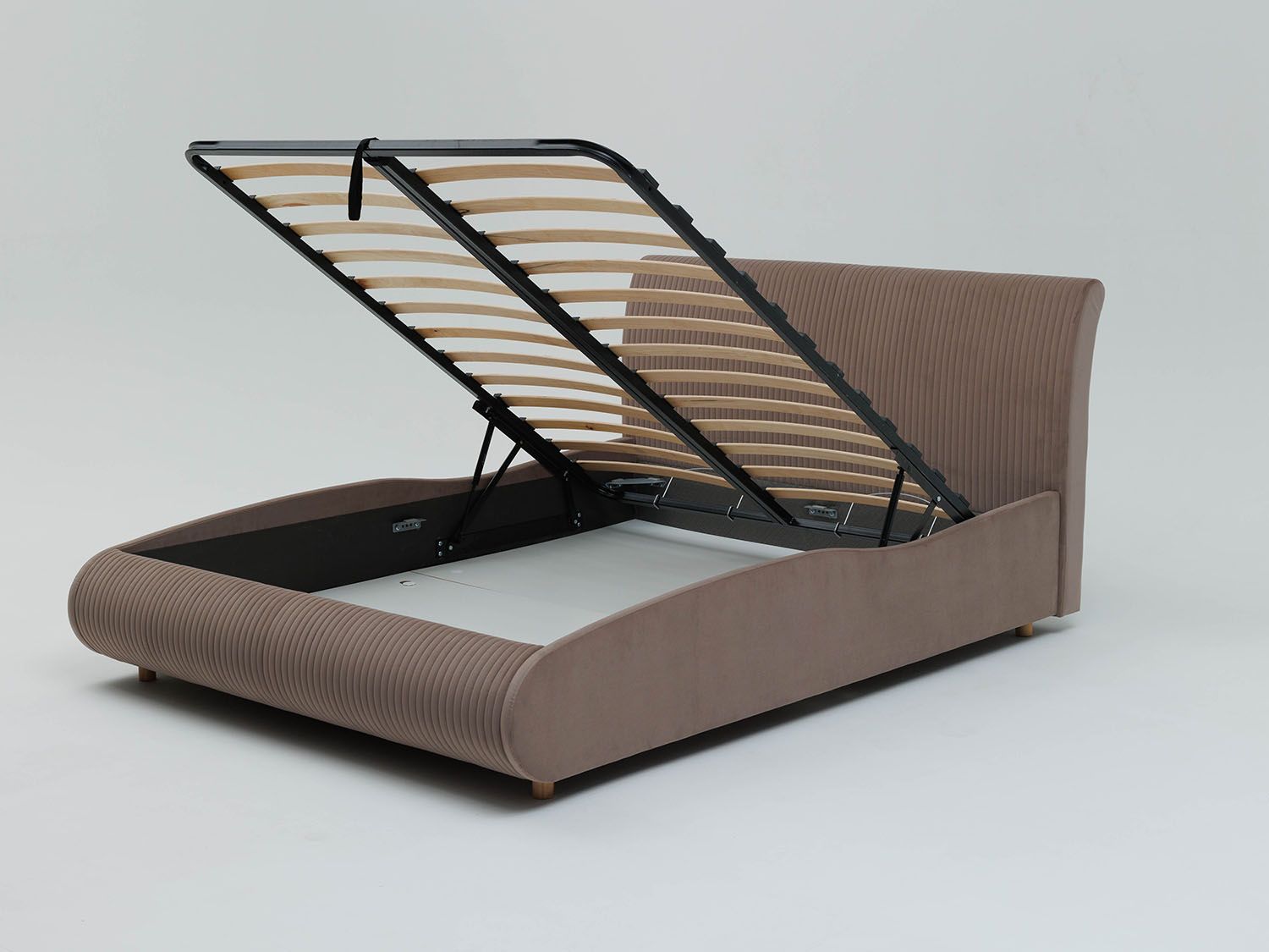 Кровать Нефертити 1400 с под. механизмом / какао №8