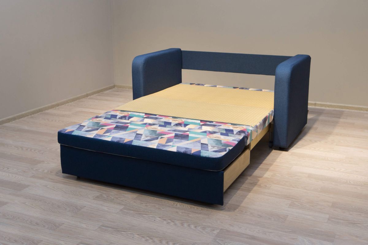 Диван Яцек SNOW AQUA/Темпо 7