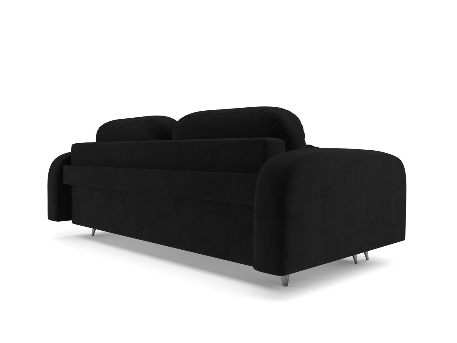 Диван Цюрих велюр чёрный НВ-178 17