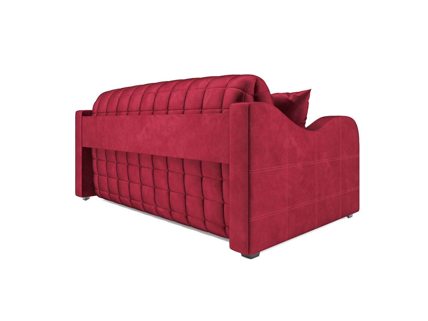 Диван Аккордеон Барон №4 бархат красный  STAR VELVET 3 DARK RED