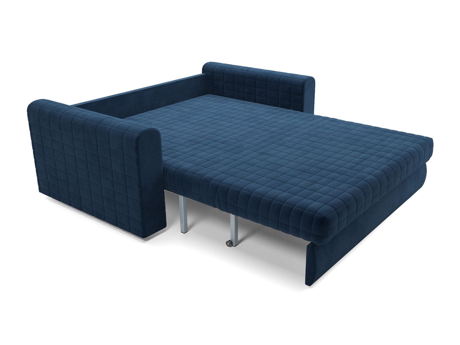 Диван Аккордеон Барон №5 Темно-синий Luna 034