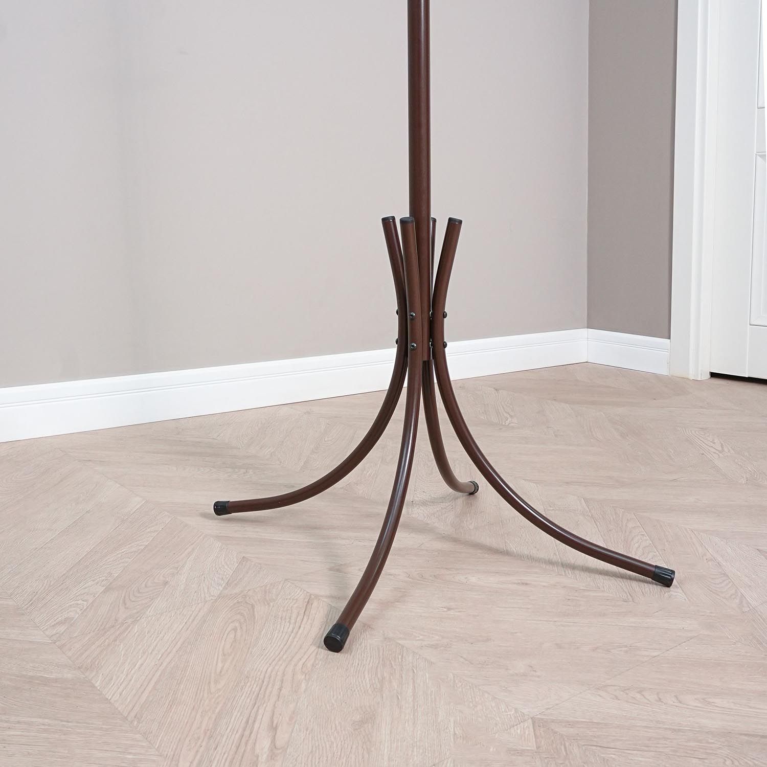 Вешалка напольная Корона разборная Коричневый