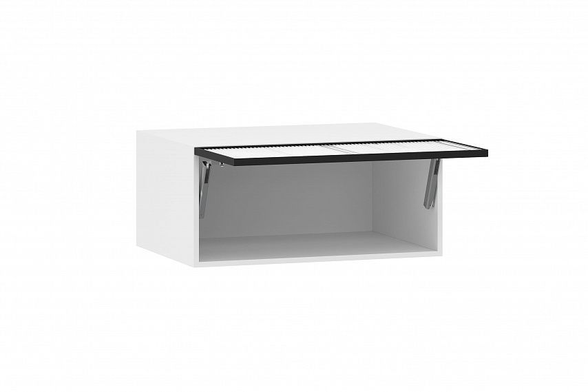 Moru шкаф навесной 100.90.800 / Белый/Черный