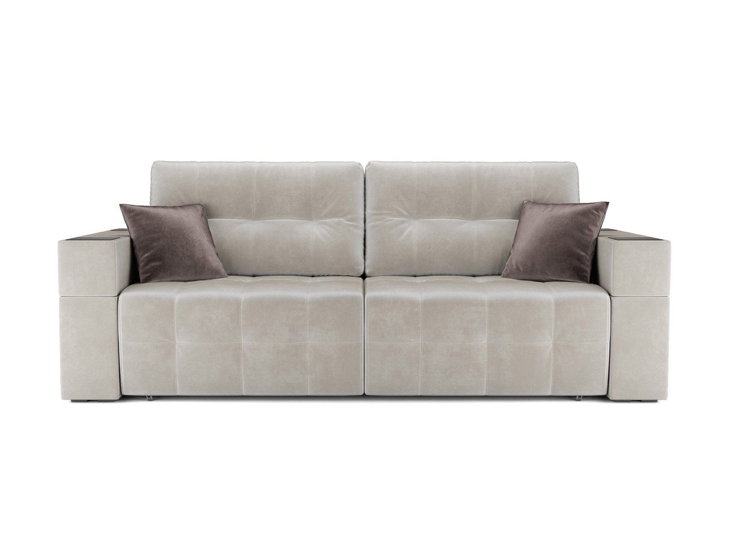 Диван Венеция бархат бежевый STAR VELVET 6 LIGHT Beige