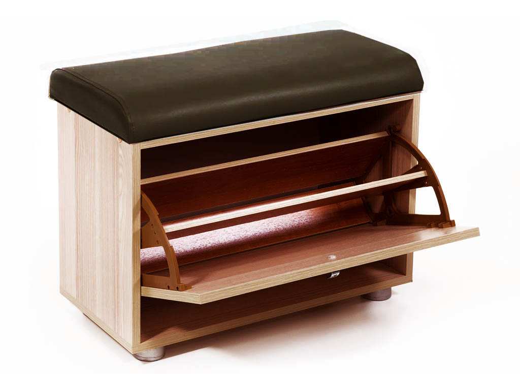 Обувница МС-1 дуб сонома/умбер