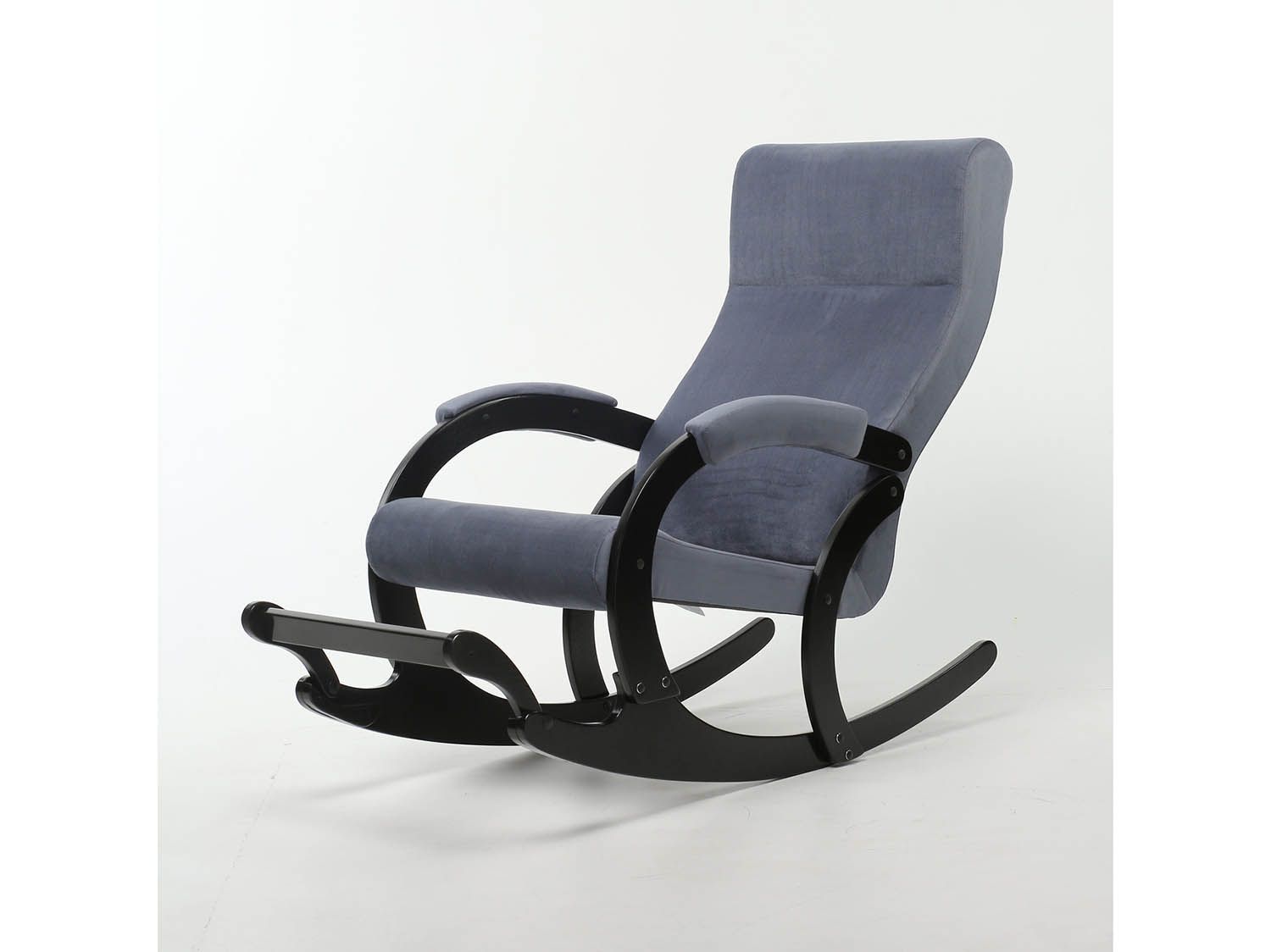 Кресло-качалка Марсель Черный / Нэви