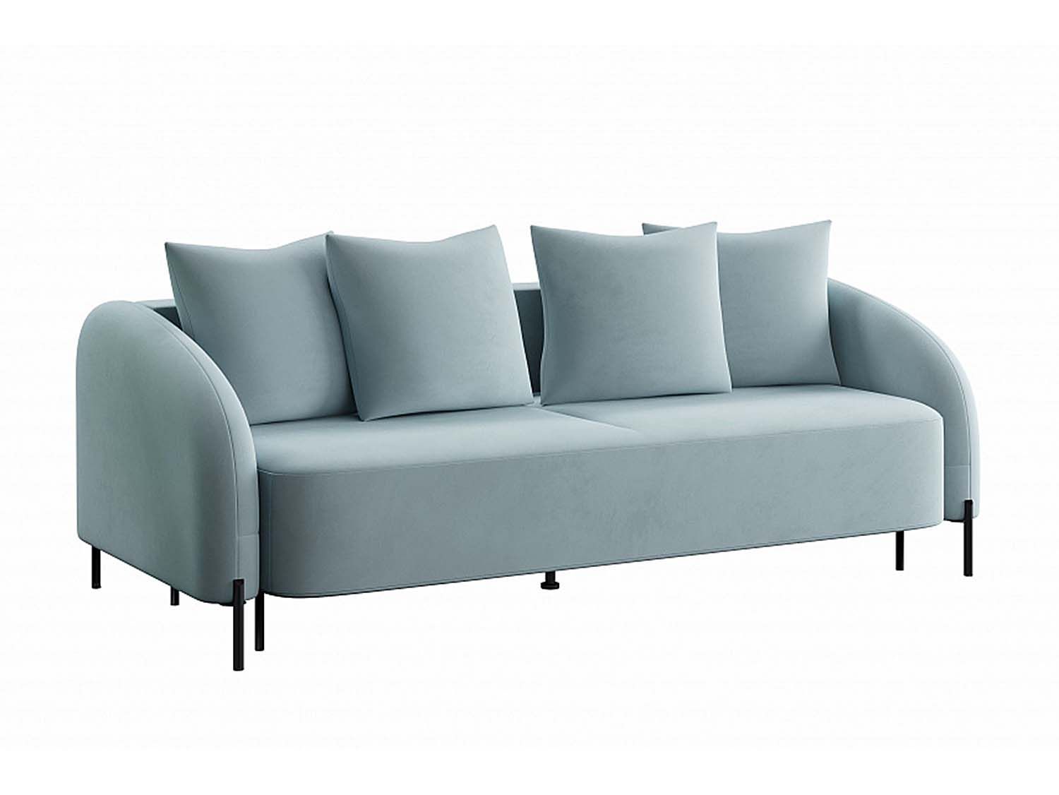 Диван Элвин 3т Модель 048 / Ультра слэйт