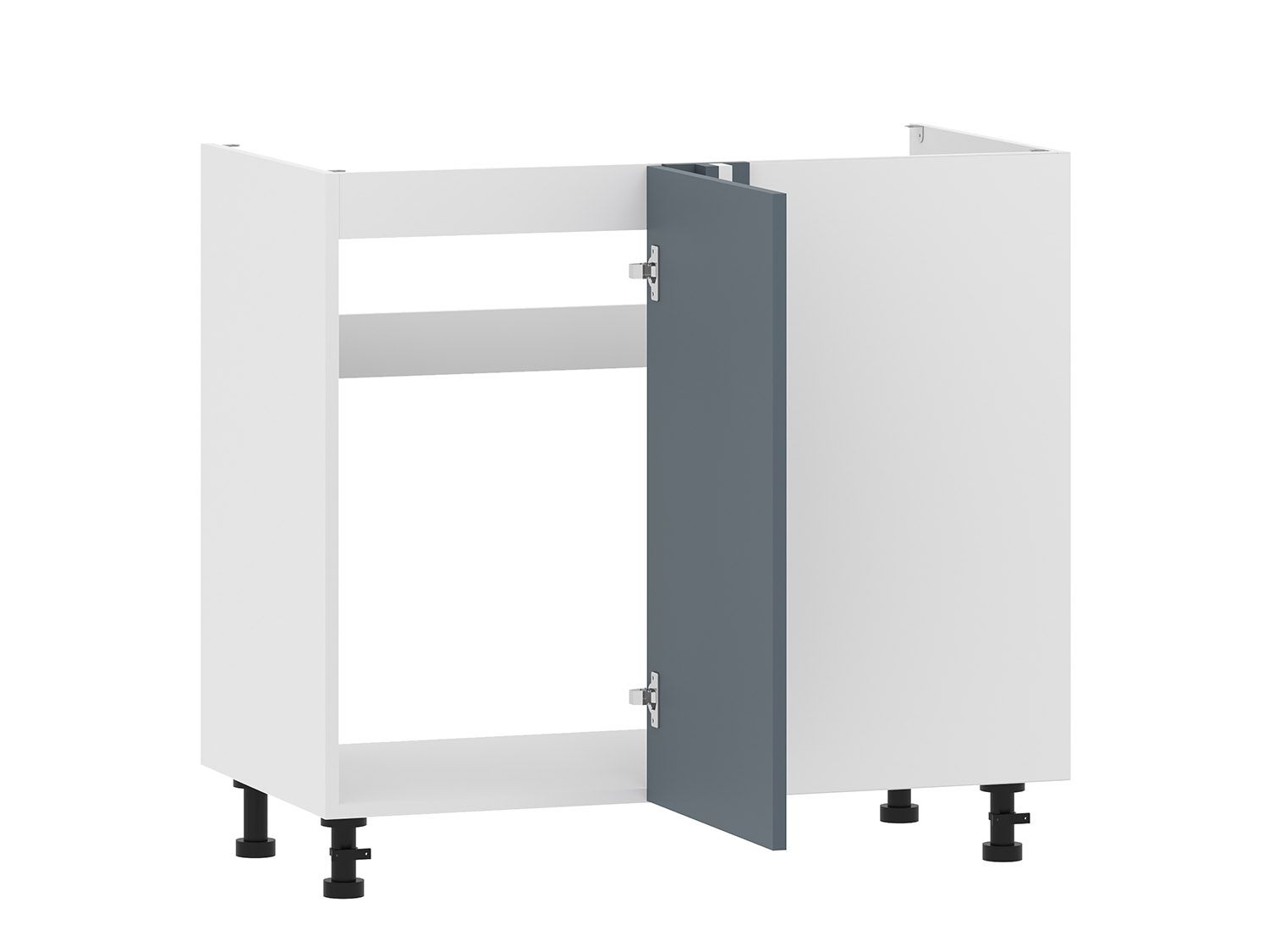 Кухня Борги комплект 3 Белый / Маренго